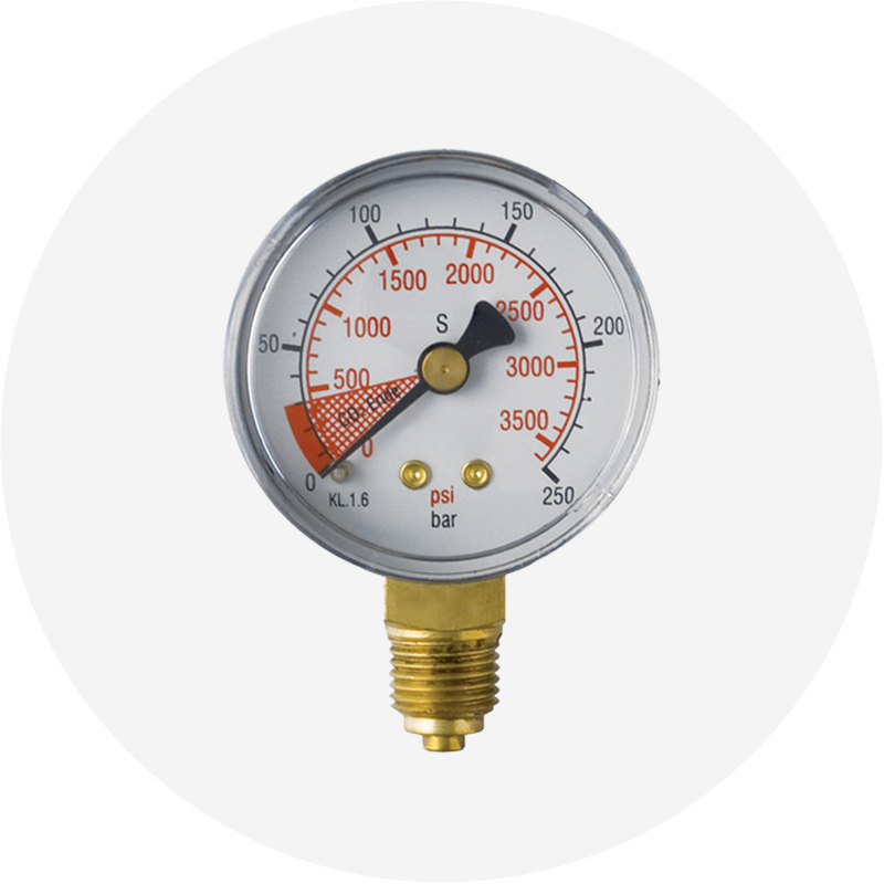 High-Pressure Gauge