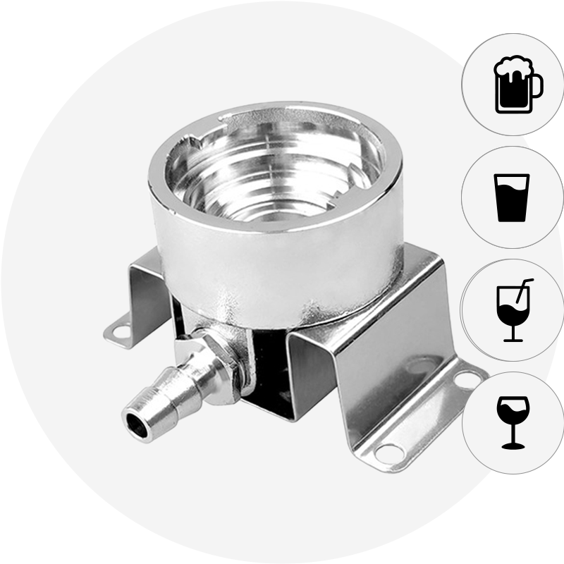 Sanitizing adapter S-type